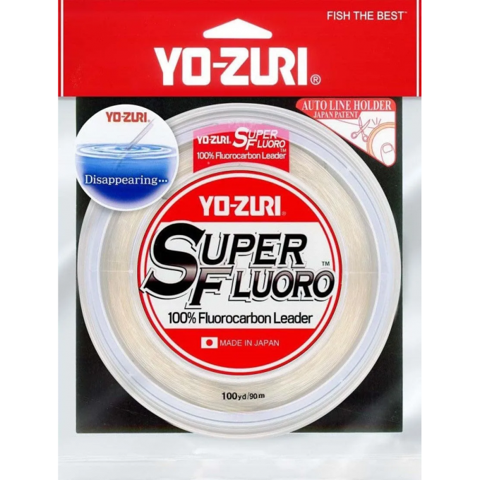 Флюорокарбон YO-ZURI SUPERFLUORO 100YDS 30Lbs 13kg (0.488mm) R1501-NC