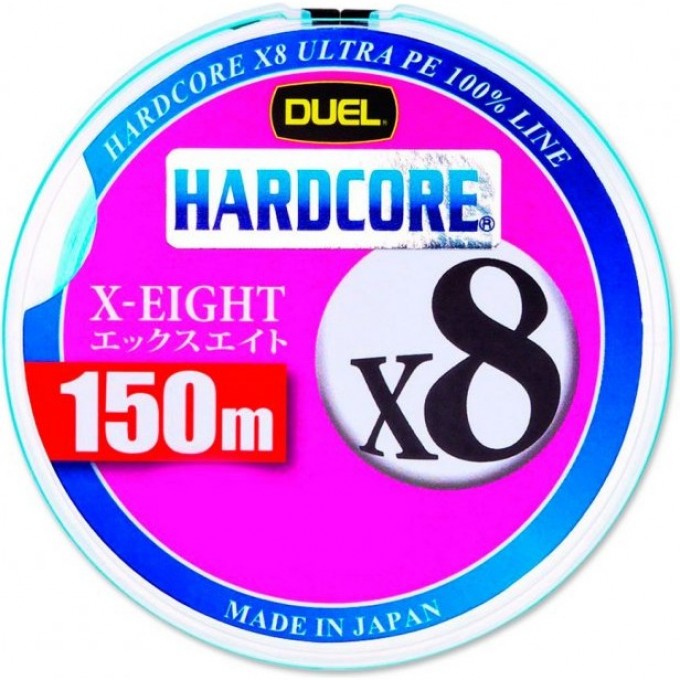 Шнур YO-ZURI PE HARDCORE X8 DUEL 0.8/0.153мм 7.0кг 150м WHITE H3295-W Шнур YO-ZURI PE HARDCORE X8 DUEL 0.8/0.153мм 7.0кг 150м WHITE H3295-W
