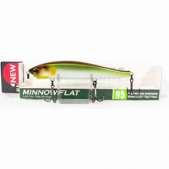 Воблер YO-ZURI DUEL HARDCORE MINNOW FLAT 95SP 95mm R1360 MGSA